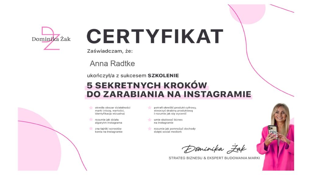 instagram kurs